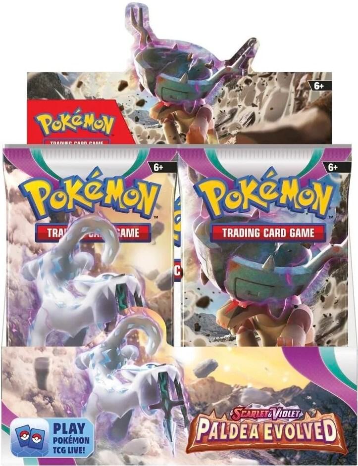 Pokémon TCG: Paldea Evolved Booster Box - SV02: Paldea Evolved
