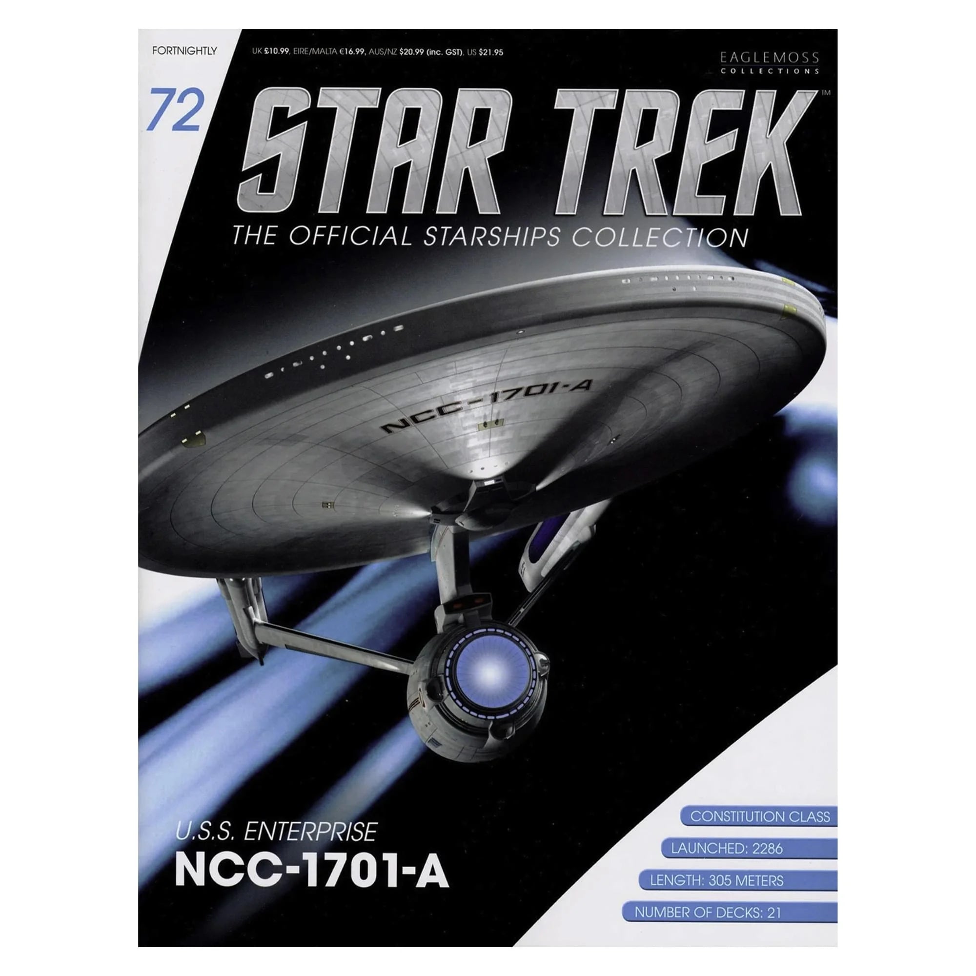 Star Trek Starships Collection: U.S.S. Enterprise NCC-1701-A (Eaglemoss)
