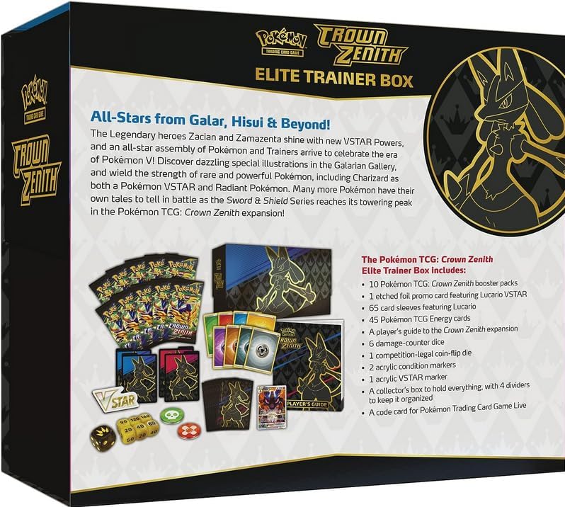 Pokémon TCG: Crown Zenith Elite Trainer Box
