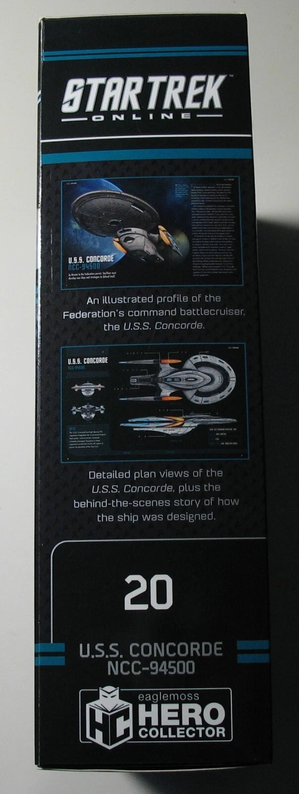 Star Trek Starships Collection: U.S.S. Concorde NCC-94500 (Eaglemoss)